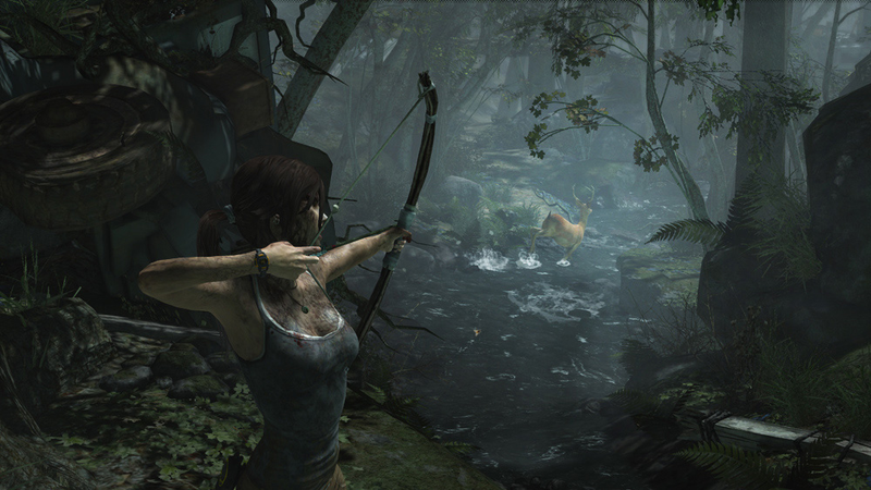 Illustration for article titled Surely There's Some Sort of Controversy Lurking in These New Tomb Raider Screens